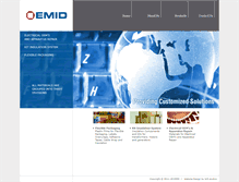 Tablet Screenshot of emid-inc.com
